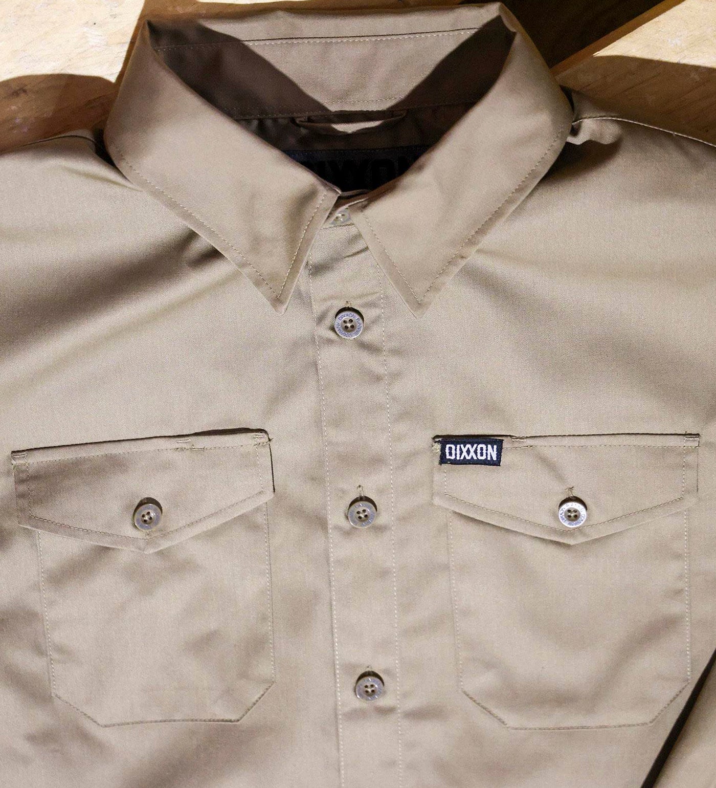 Workforce Longsleeve, Khaki - Image 2