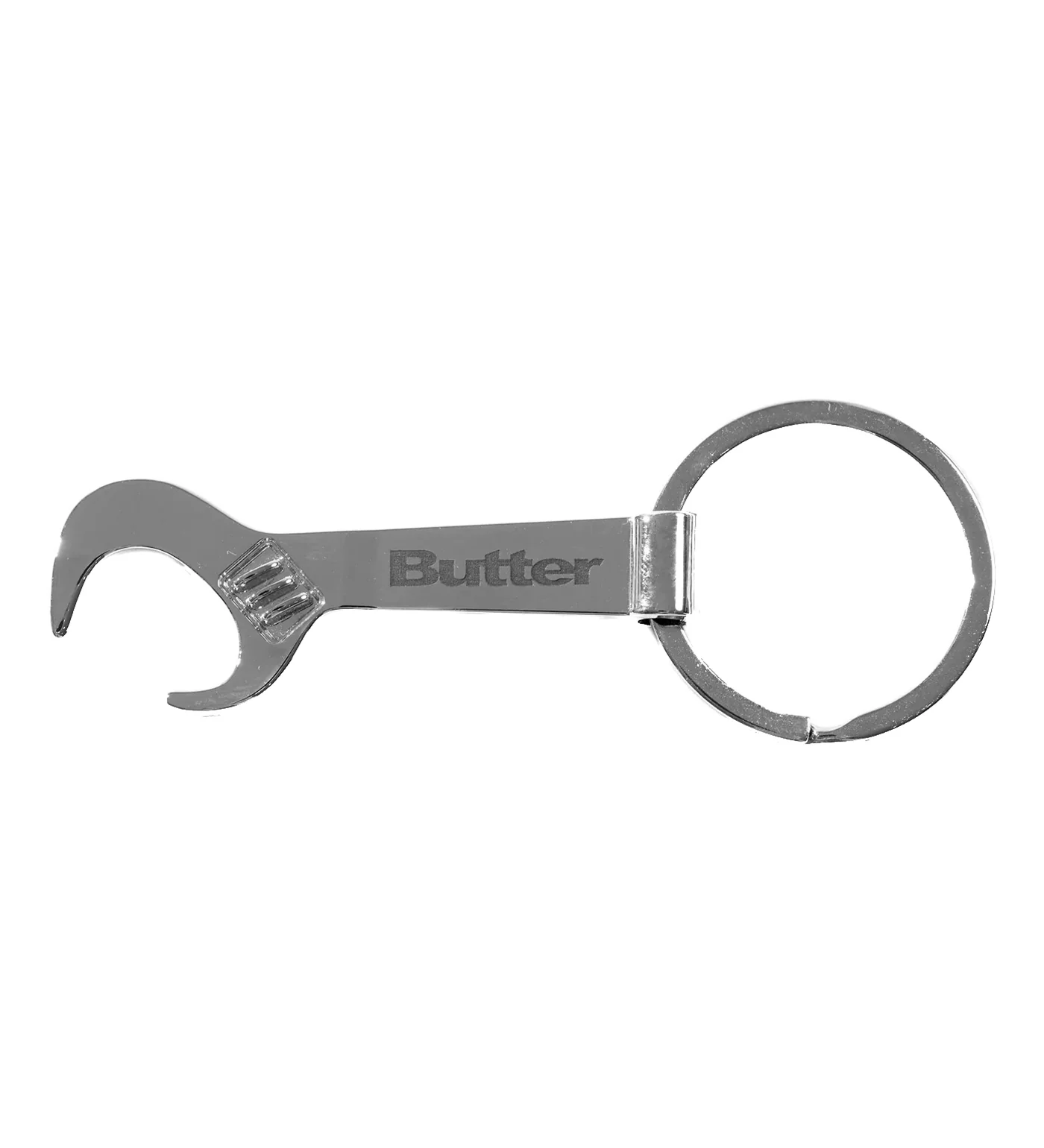 Workshop Metal Keychain, Silver
