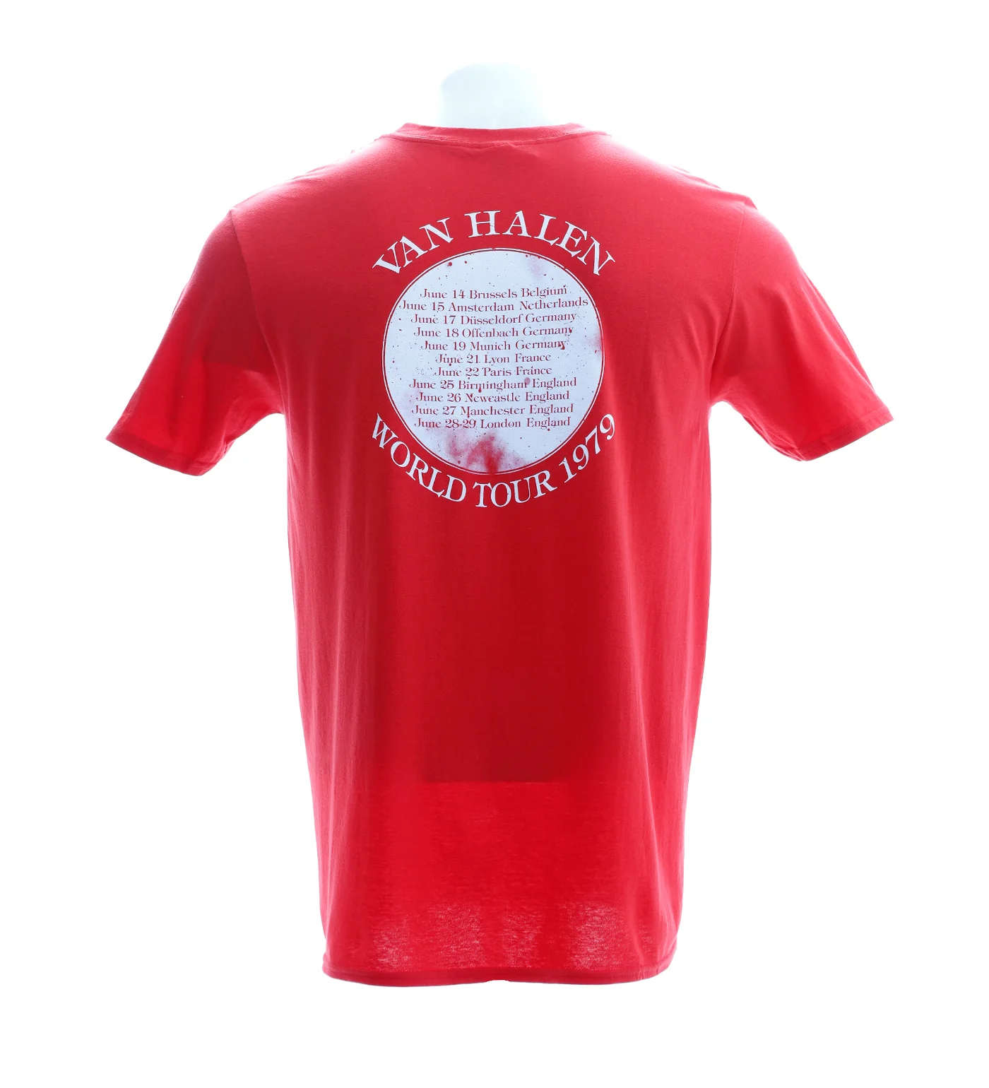 World Tour 1979, Red - Image 2