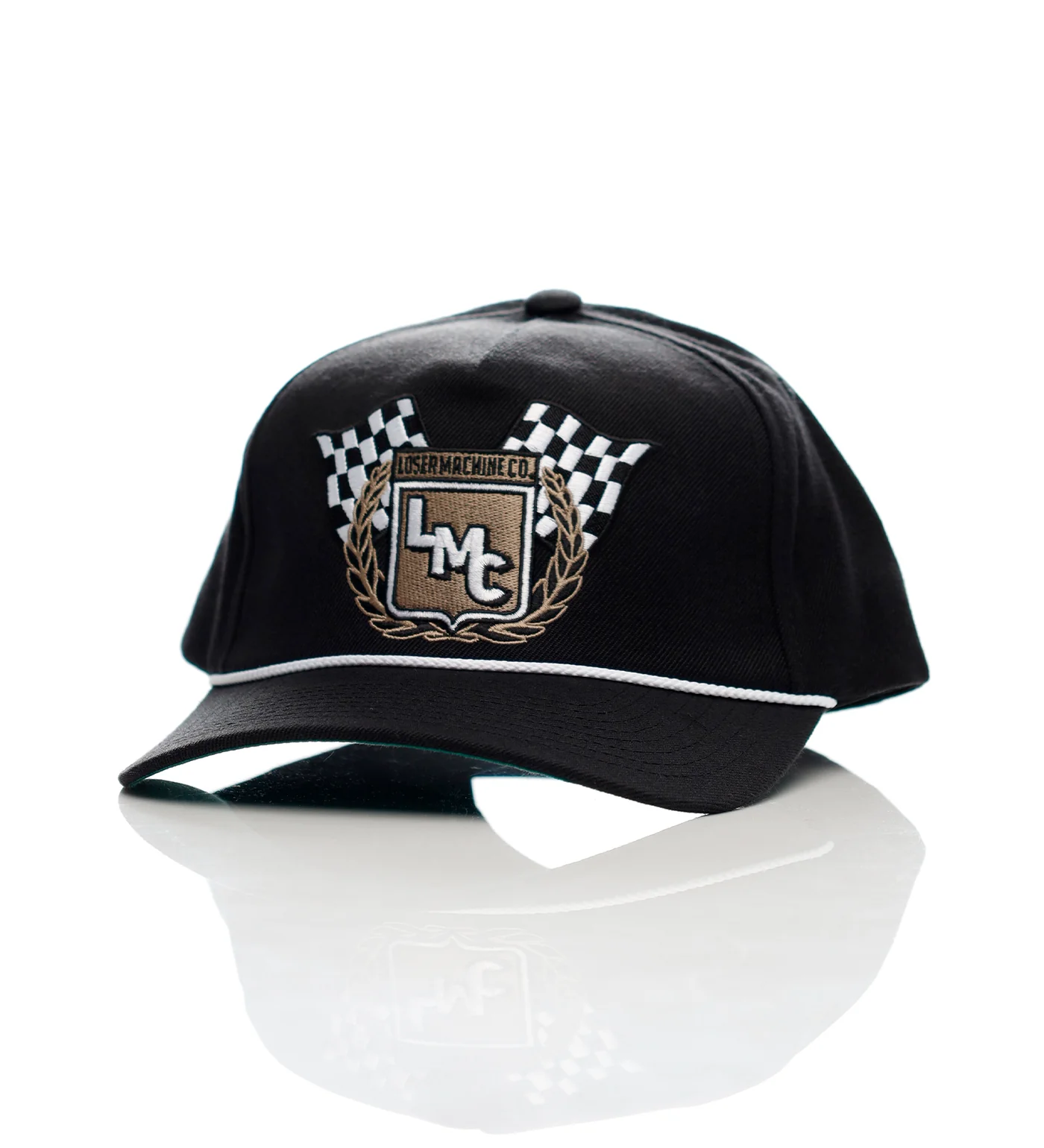 Wreath Snapback, Black