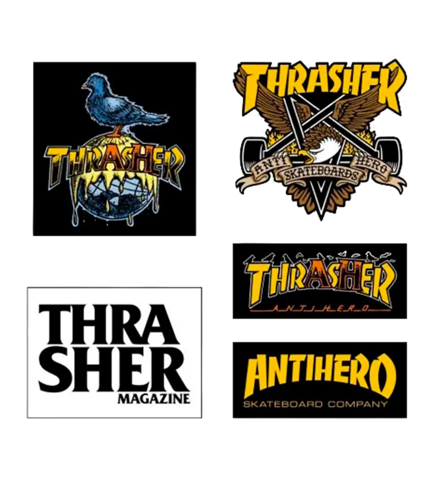 X Anti-Hero Sticker Pack - Image 2