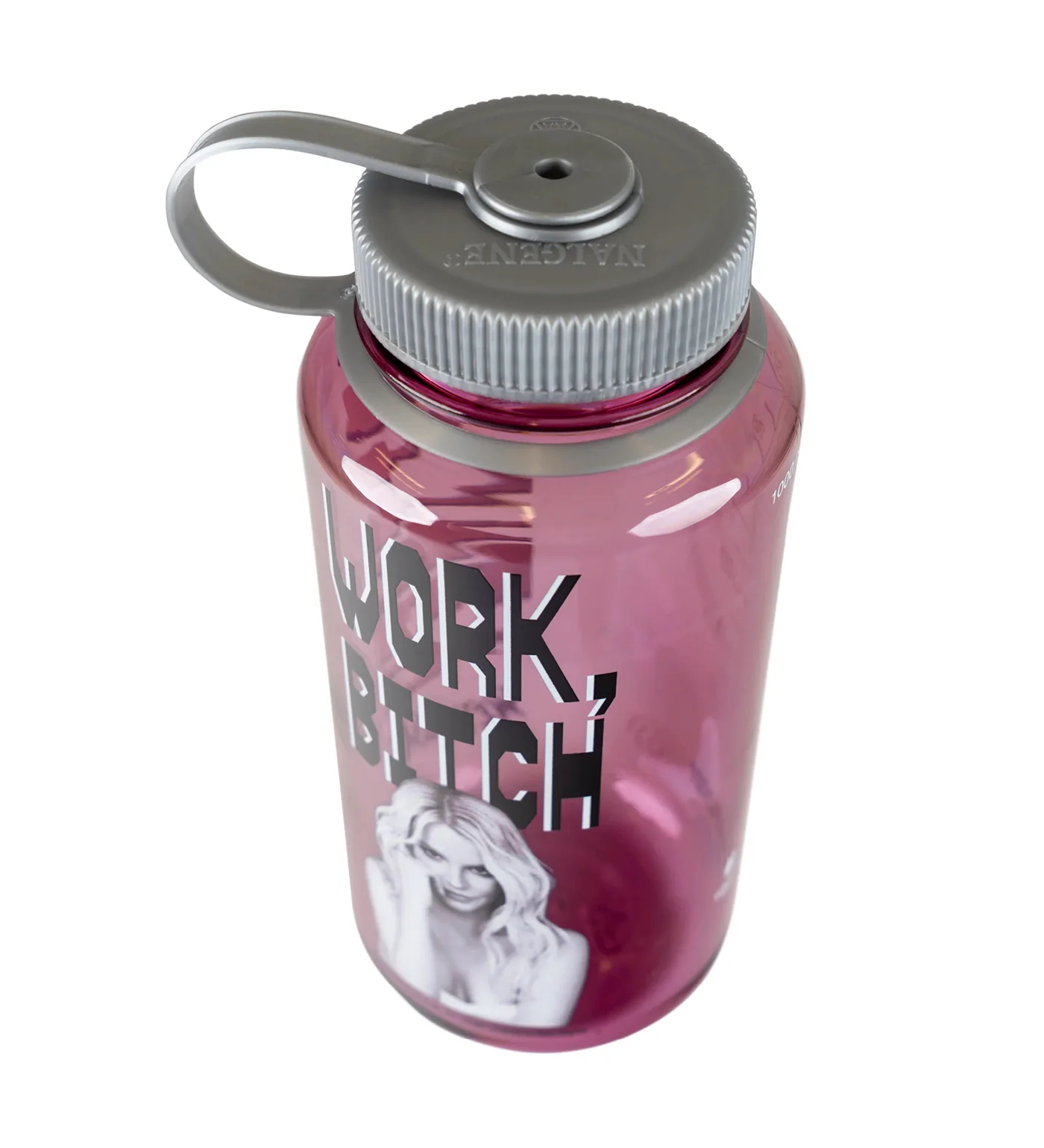 x Britney Spears-Work Bitch Nalgene Water Bottle, Pink - Image 5