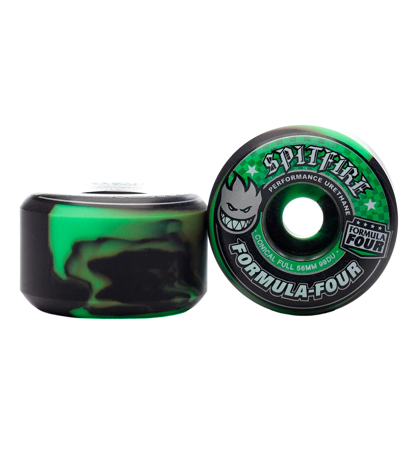 X EXO - F4 Conical Full 99a, Black/Green - Image 3
