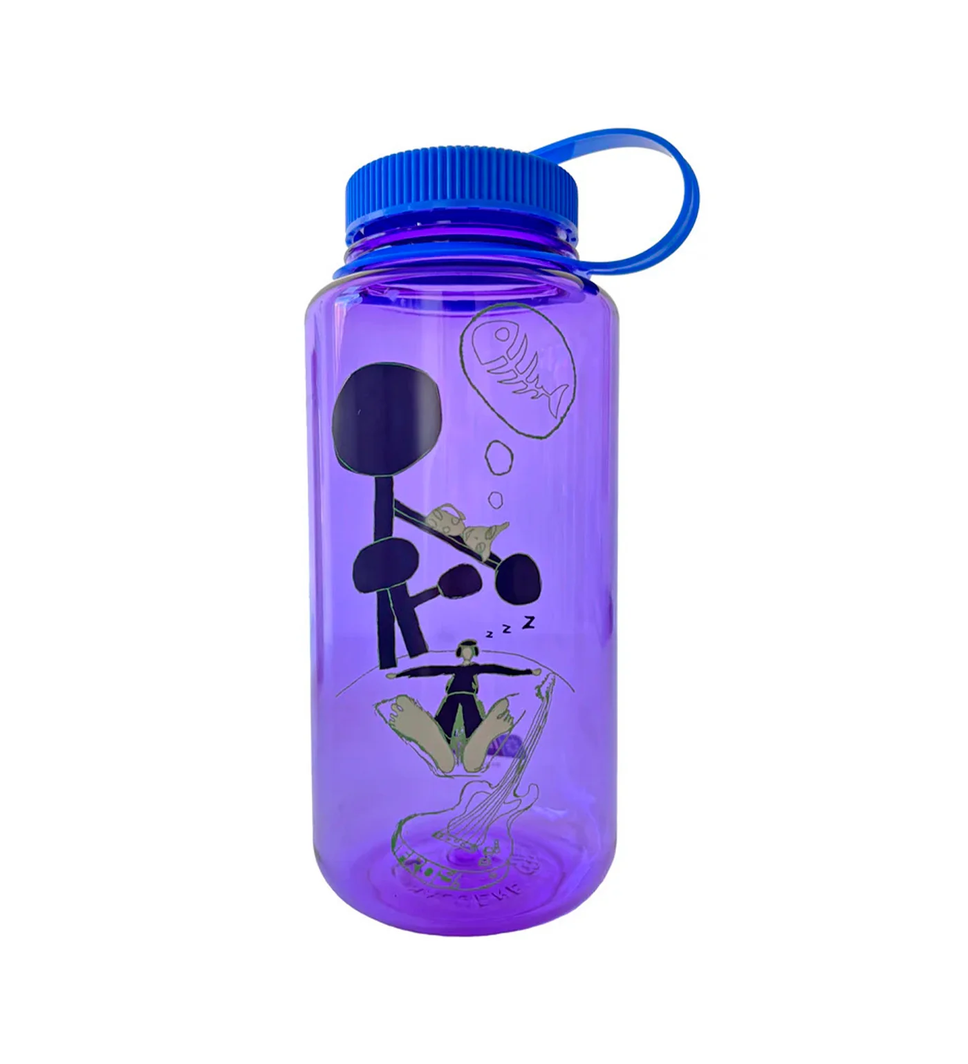 X Nalgene Bottle, Purple