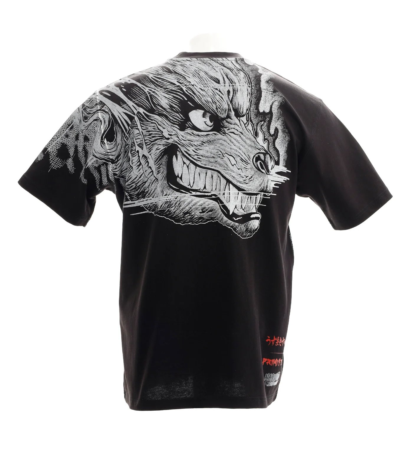 X Naruto X Paul Jackson Beast Big Print, Black - Image 2