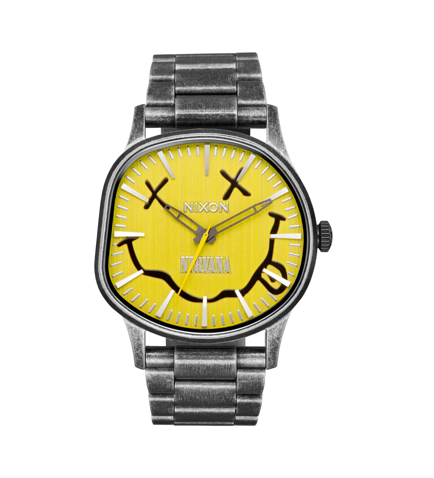 X Nirvana - Sentry Wobble SS, Yellow Nirvana Smiley