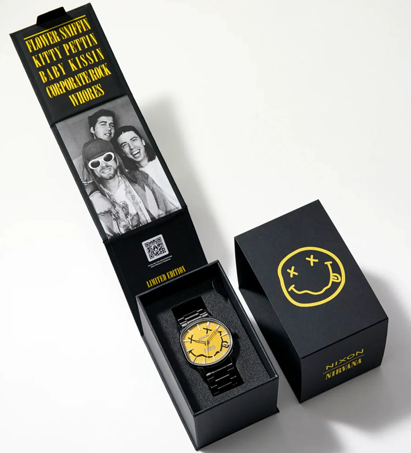 X Nirvana - Sentry Wobble SS, Yellow Nirvana Smiley - Image 6