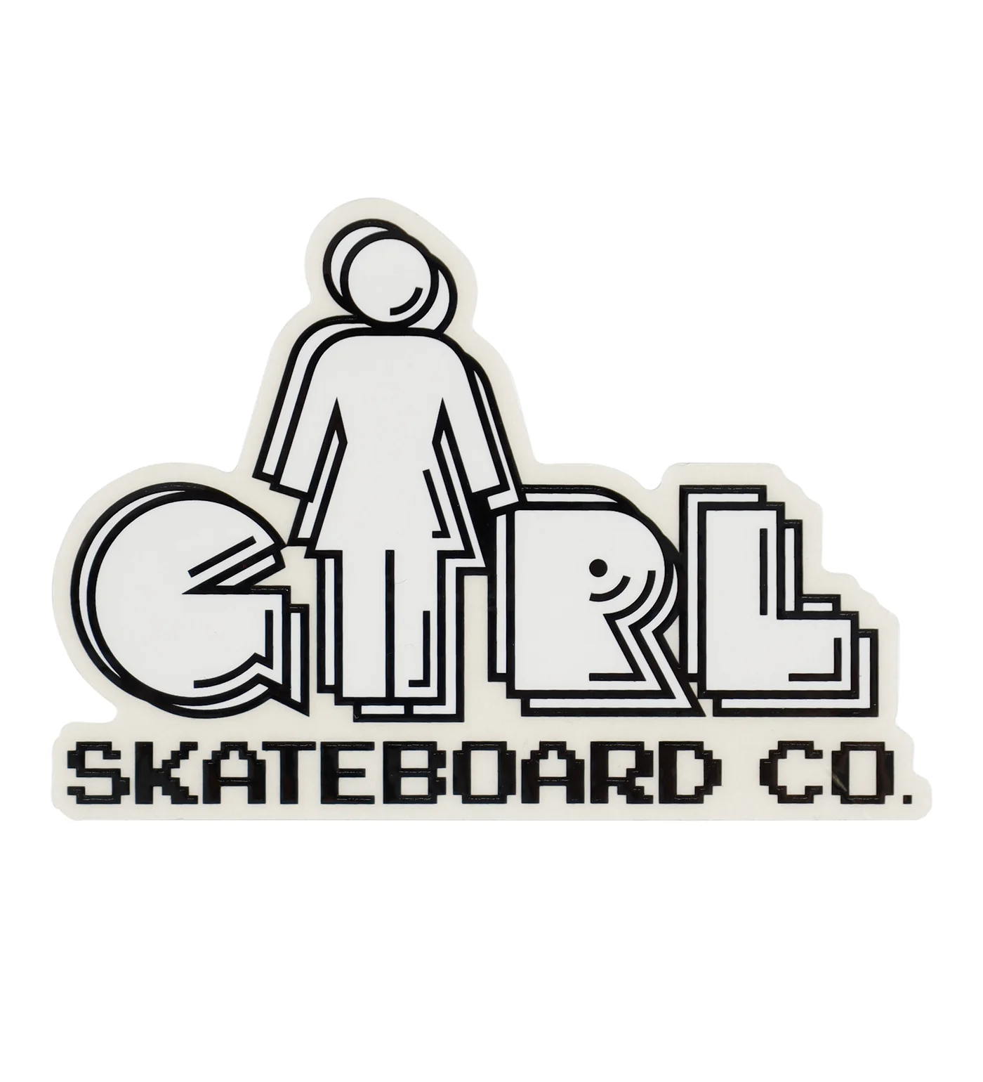 X Pacman - Skateboard Co, White