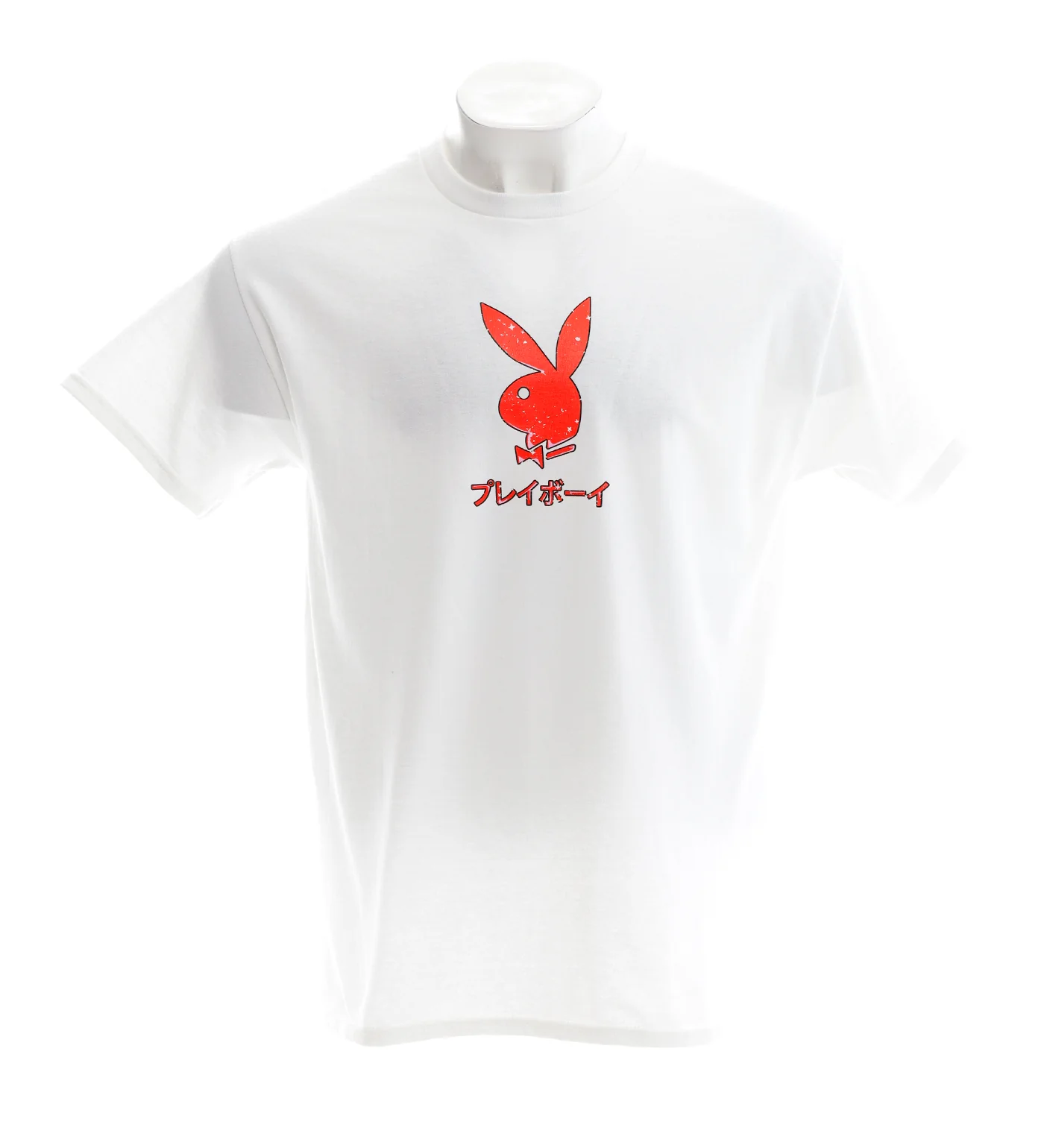 x Playboy Ace Of Hearts(Distressed), White