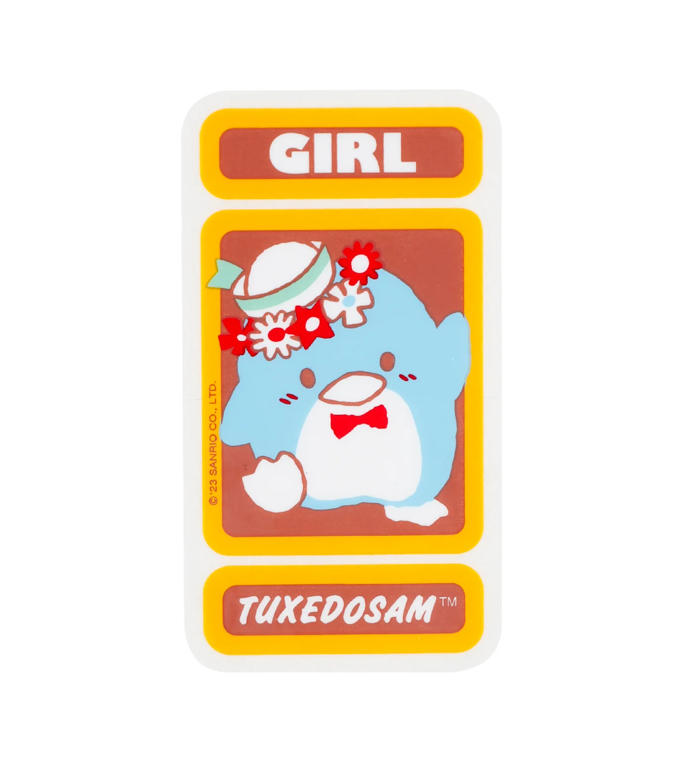 X Sanrio - Tuxedosam, Orange/Brown