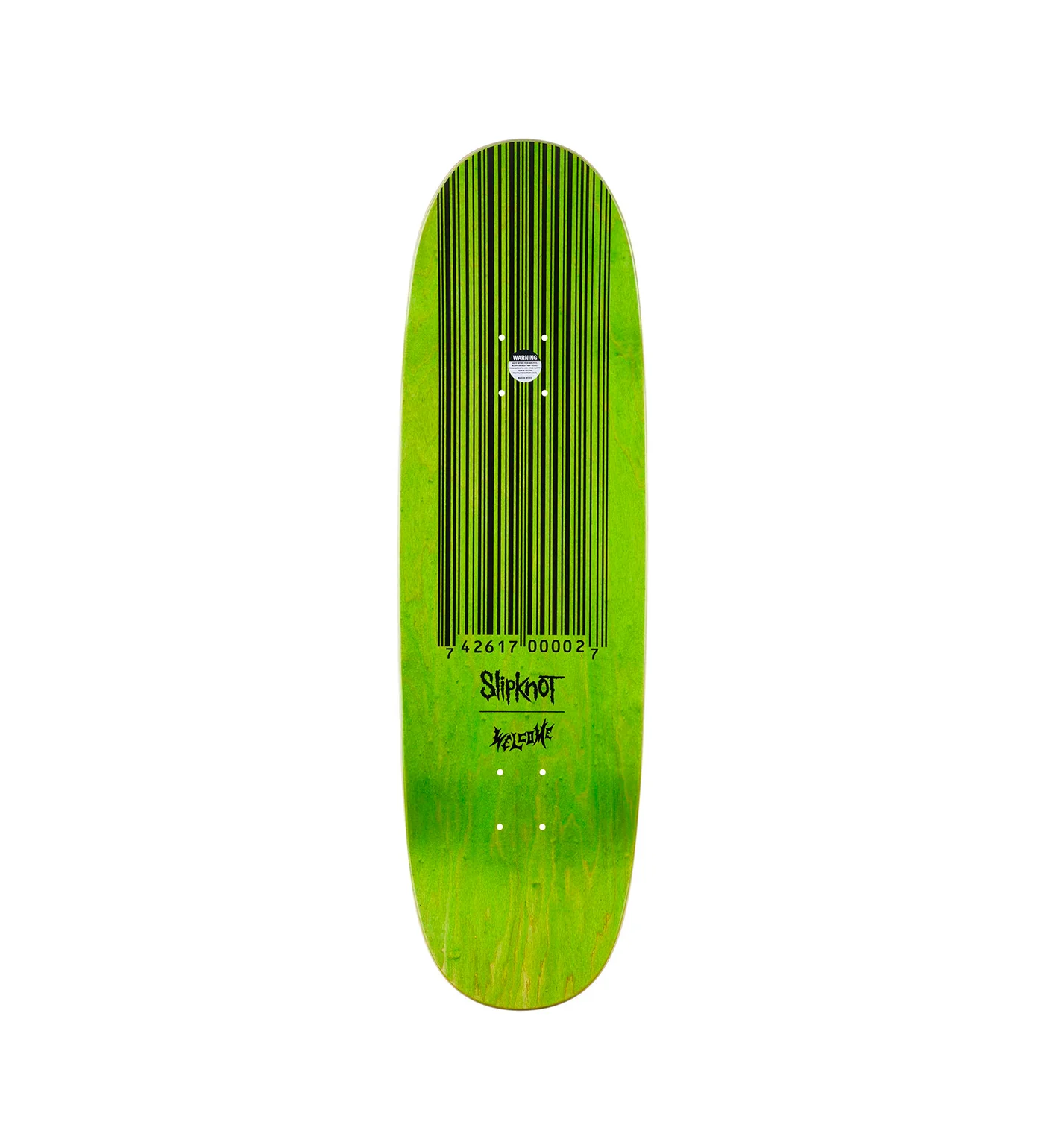 x Slipknot Oval Logo on Boline, Black/Green - Image 2