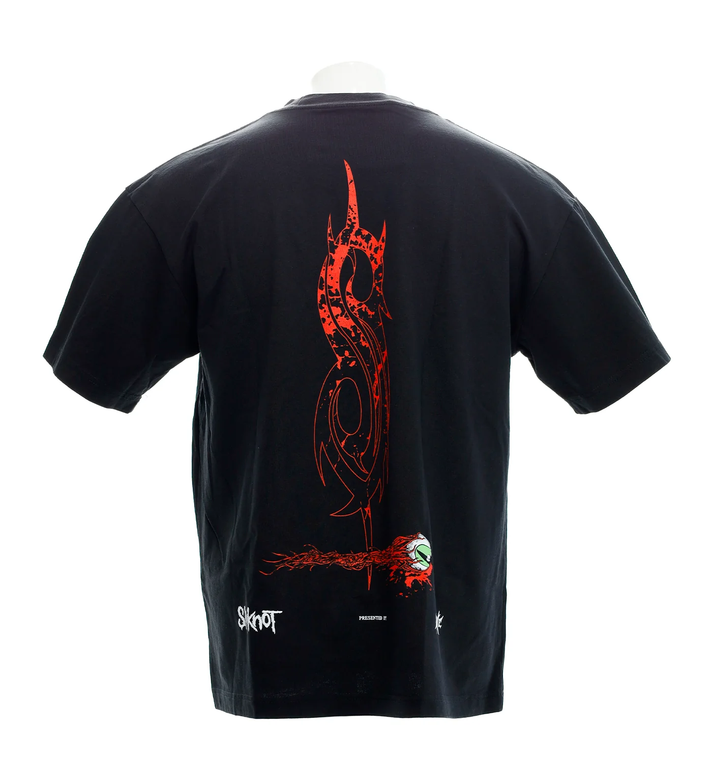 x Slipknot Spit It Out Boxy Garment-Dyed , Black - Image 2
