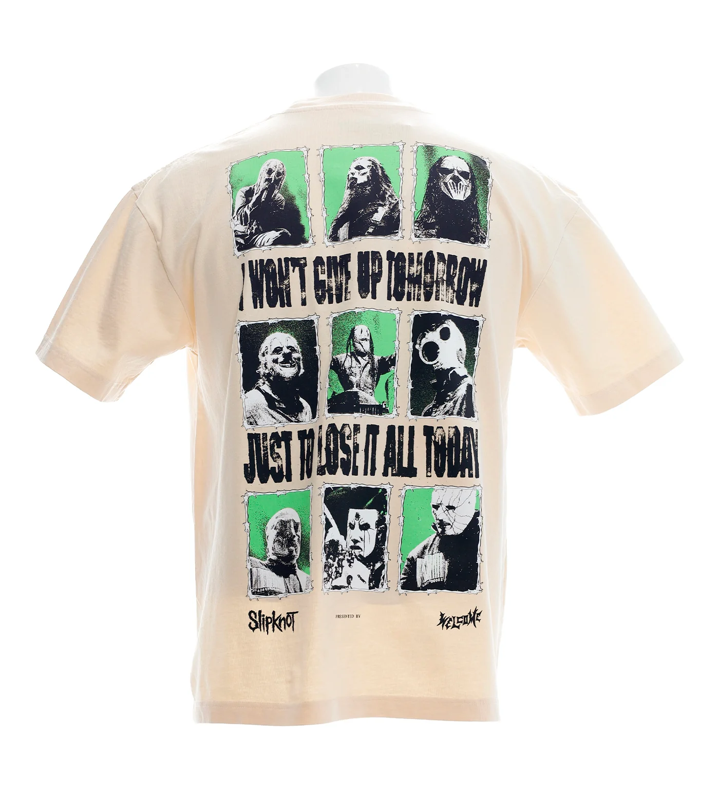x Slipknot Tomorrow Boxy Garment-Dyed, Bone - Image 2