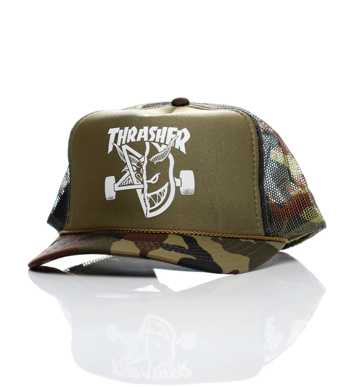 x Spitfire Thrash & Burn Trucker, Camo